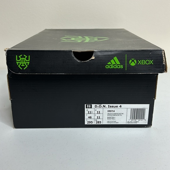 Adidas D.O.N. Issue #4 Xbox Series X Basketball Shoes Sneakers Mens US Size 11.5 - Picture 11 of 12